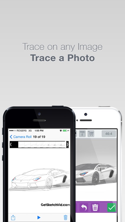 Sketch Vid - Draw, Paint or Doodle pictures into a Recorded Instagram Music Video