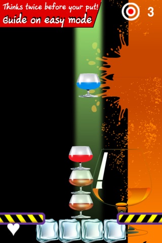 Whisky glass tower Block Game Puzzle - Build a tower top building game blocks screenshot 4
