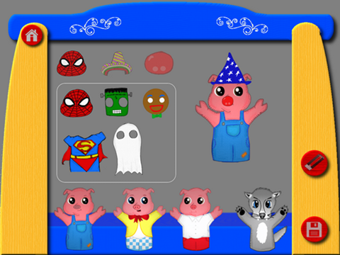 Screenshot #6 pour The Three Little Pigs - The Puppet Show - Lite