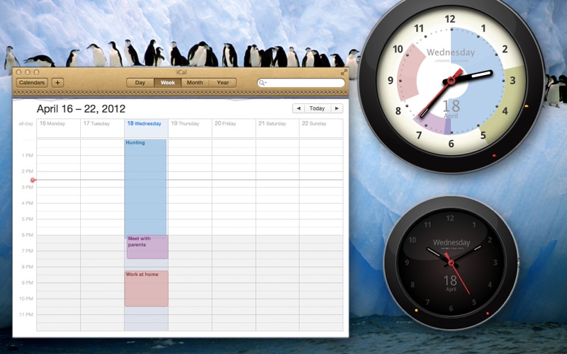 Screenshot #1 pour Le Réveille-matin Gadget Plus avec alarme et calendrier
