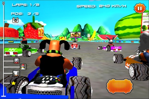 Cartoon Racing ( 3D Fun Racing Games ) screenshot 4