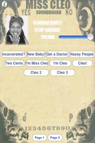 Miss Cleo Soundboard screenshot 2