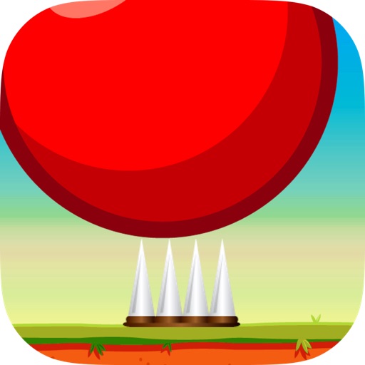 Red Ball Wipeout Bounce Icon