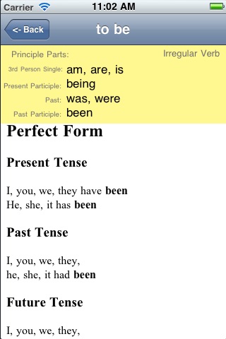 English Verbs Premium screenshot 3