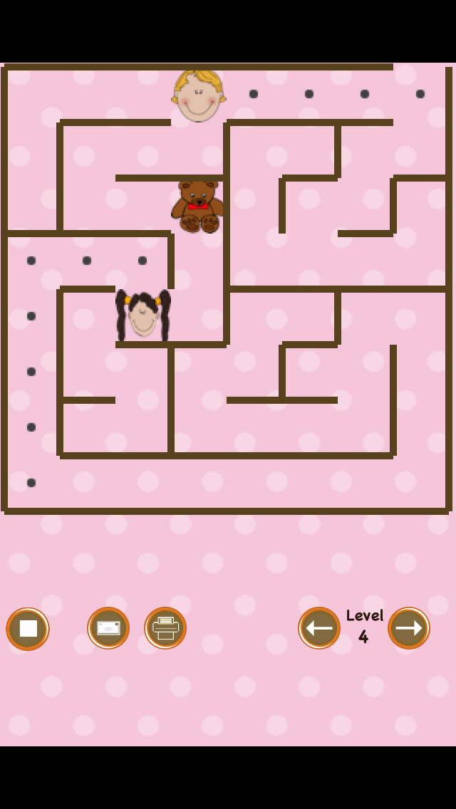 Screenshot #1 pour Labyrinthe d'ours en peluche (soeur vs frère)