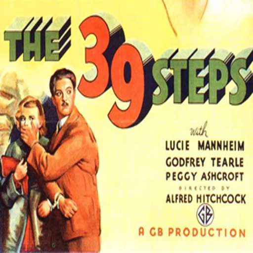 The 39 Steps by Alfred Hitchcock - Classic Movie Thriller icon