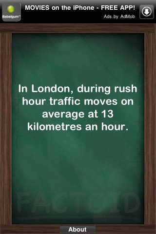 Factoid screenshot 2