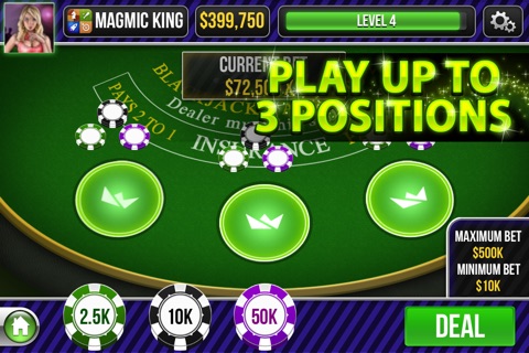 Blackjack King screenshot 2