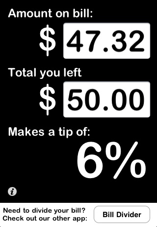 Reverse Tip Calculator screenshot 3