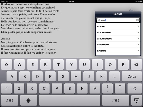 Racine: Théâtre et poésies complètes for iPad screenshot 4