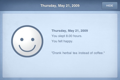 Sleep Tracker TYLENOL® PM screenshot-3