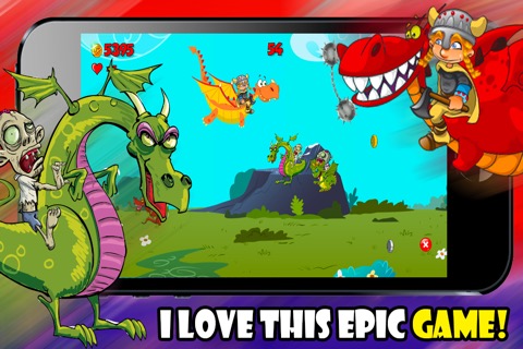 A Zombie Dragon Rider in The City : FREE Flying & Shooting Multiplayer Games - By Dead Cool Appsのおすすめ画像3
