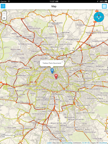 フランスオフライン道路地図、ガイド、ホテル（無料版）(France offline map)のおすすめ画像2