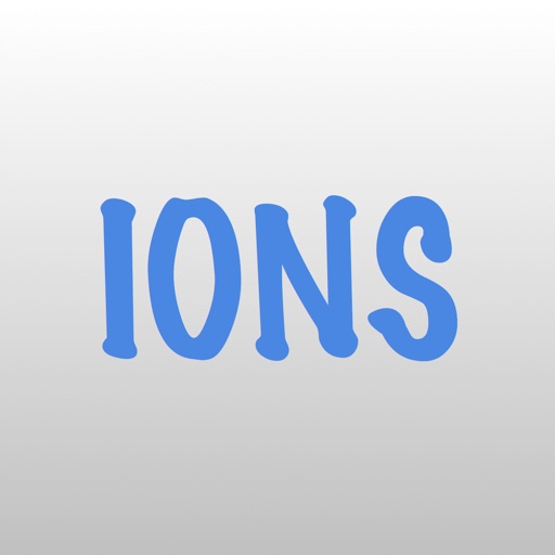 Ions-Chemistry Polyatomic Ions icon