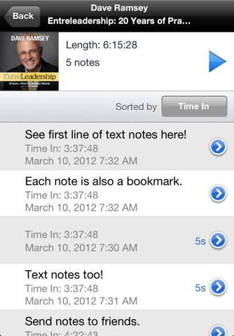 Remarkable - Notes for audiobooks and podcasts screenshot 3