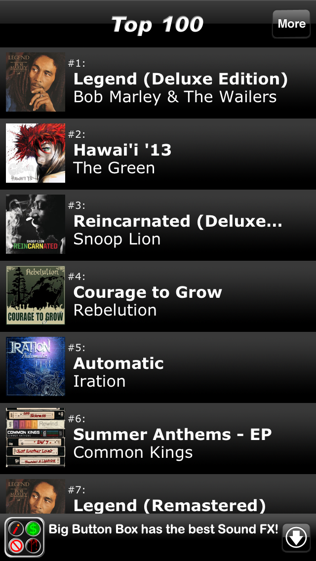 2,010's Best Reggae Albums screenshot 1