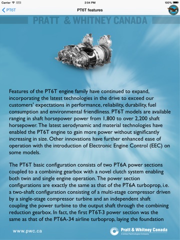 Pratt & Whitney Canada - Engines screenshot 4