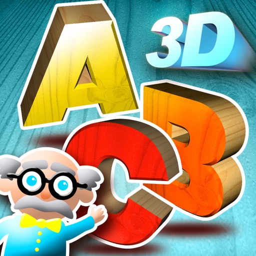3D Alphabet icon