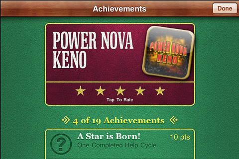 Power Nova Keno screenshot 4