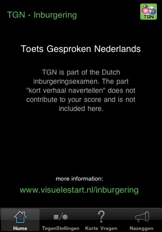 Inburgering TGN screenshot 4