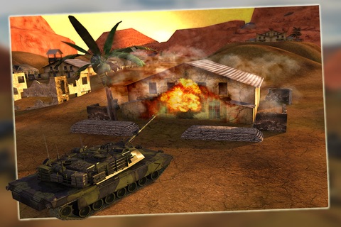 3D Battlefield Tank Simulator : Real Train & Target Driving & Simulator Cool Game screenshot 2