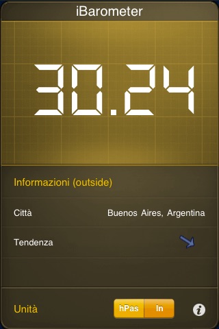 a Barometer for iPhone & iTouch screenshot 3