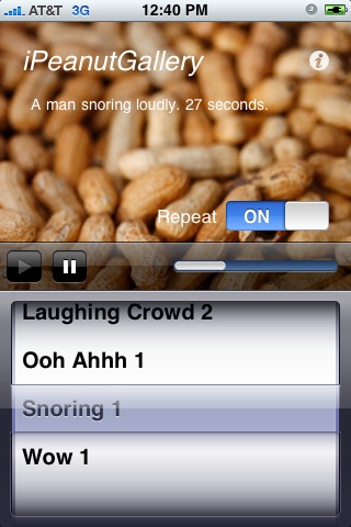 iPeanutGallery screenshot 2