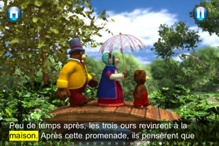 Screenshot #2 pour Boucle D'or et les Trois Ours – Livre et Jeux (Lite)