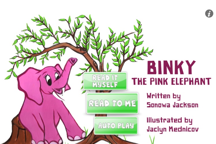 iStoryTime Kids Books - Binky the Pink Elephant