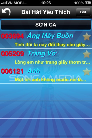 SongIndex screenshot 3