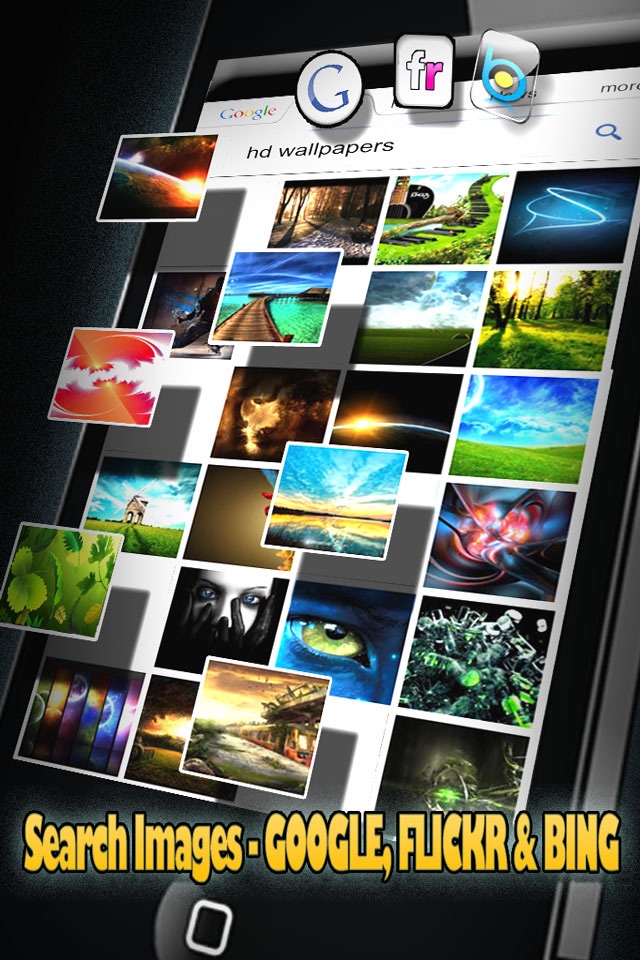 Cool Retina Wallpapers Pro for iPhone 5 screenshot 2