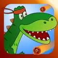 Run Dino Run 2 Play funny baby TRex Dinosaur racing in a prehistoric jurassic world park - Newest HD free game for iPad by Tiltan Games