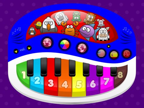 Магия музыки пианино для детей: учите цифры, цвета и подпевайтеのおすすめ画像1