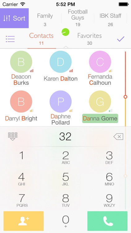 Oftentap-Groups Lite: Quick Touch, Contacts Dialer, Group Text & Email