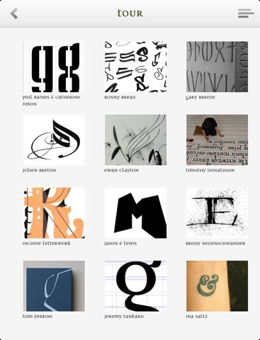 Signs for Sounds: Contemporary Letterforming and Calligraphy screenshot 3