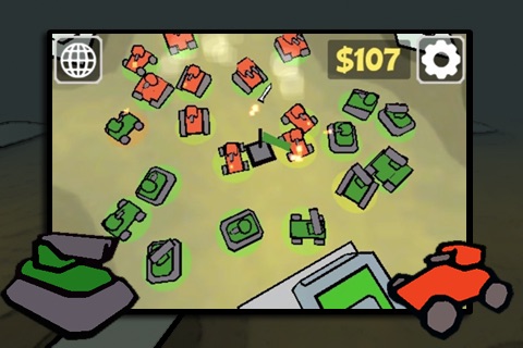 Tap Tanks - Doodle Style 3D RTS screenshot 2