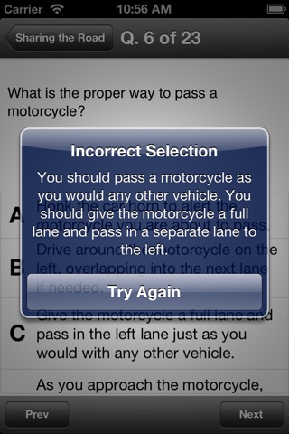 Pass My GA Driver Test screenshot 4