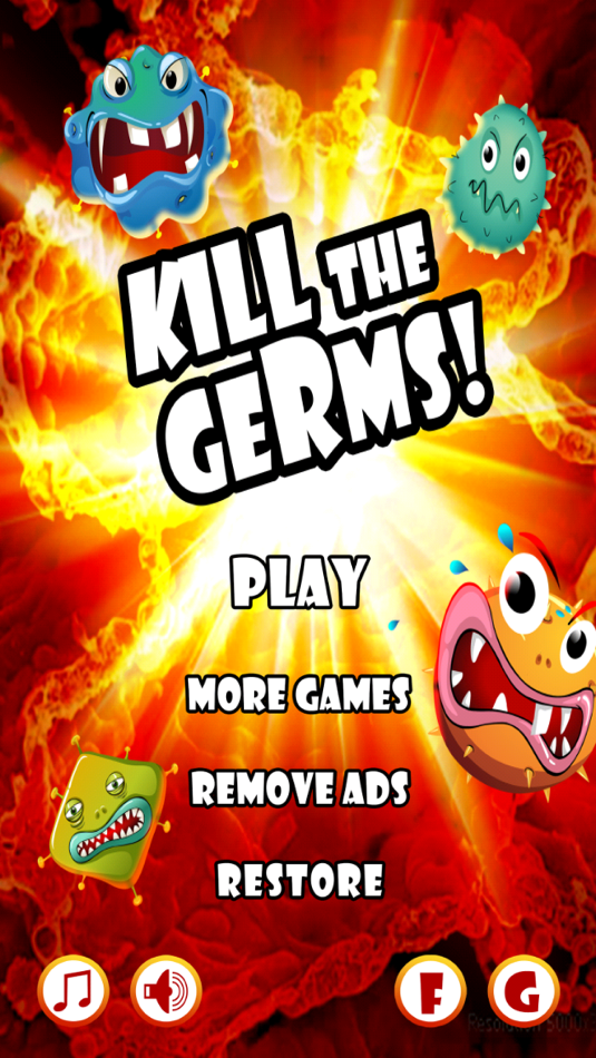 #1. Kill The Germs! (iOS) 由: Inited Solutions s.r.o.