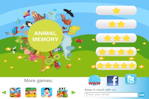 Animal Memo Kids screenshot 2