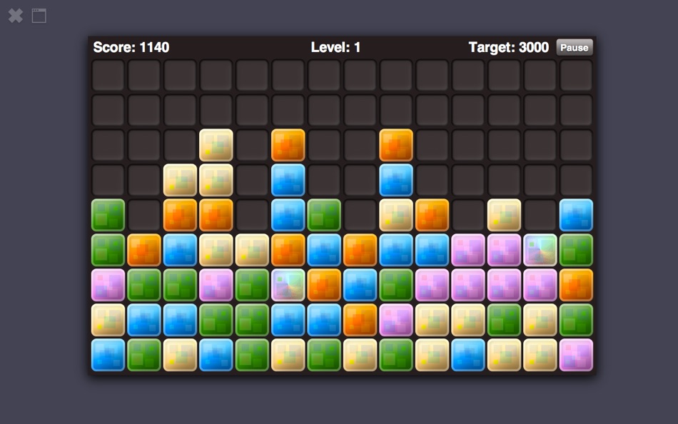 #1. Rainbow Blocks (macOS) 由: Charcoal Design