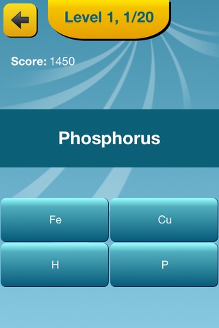 Periodic Table Of Chemical Elements Quiz screenshot 2