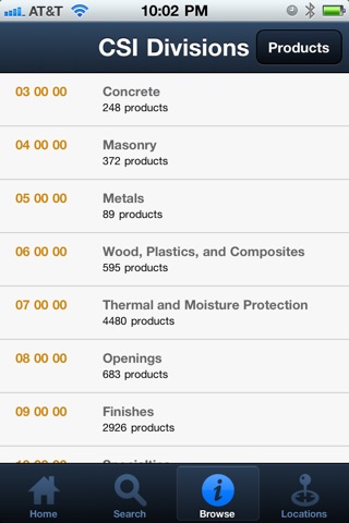 Oldcastle Product Guide screenshot 3