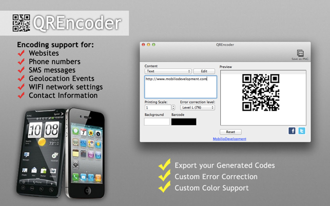 ‎QREncoder Screenshot