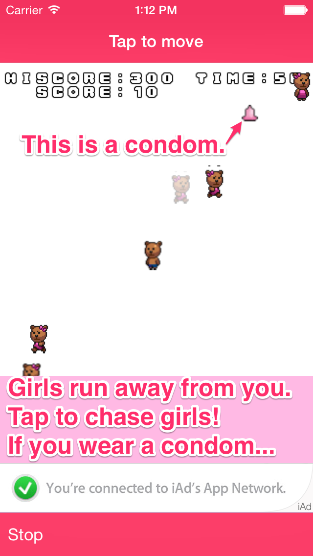Screenshot #1 pour Condom Bear