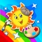 Abby Monkey® - Painter Star: Draw and Color - My First Coloring Book