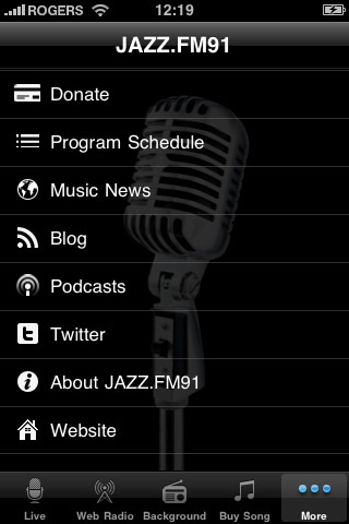 JAZZ.FM91 screenshot 4