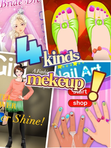 Girls Games-Makeup HD screenshot 2