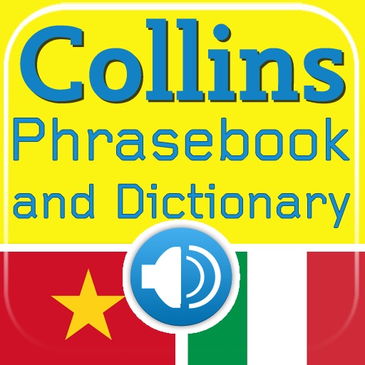 Collins Vietnamese<->Italian Phrasebook & Dictionary with Audio icon