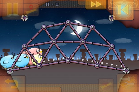 Fat Birds Build a Bridge! screenshot 2
