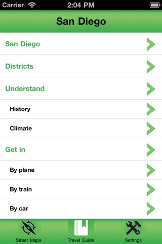 San Diego Offline Street Map screenshot 2